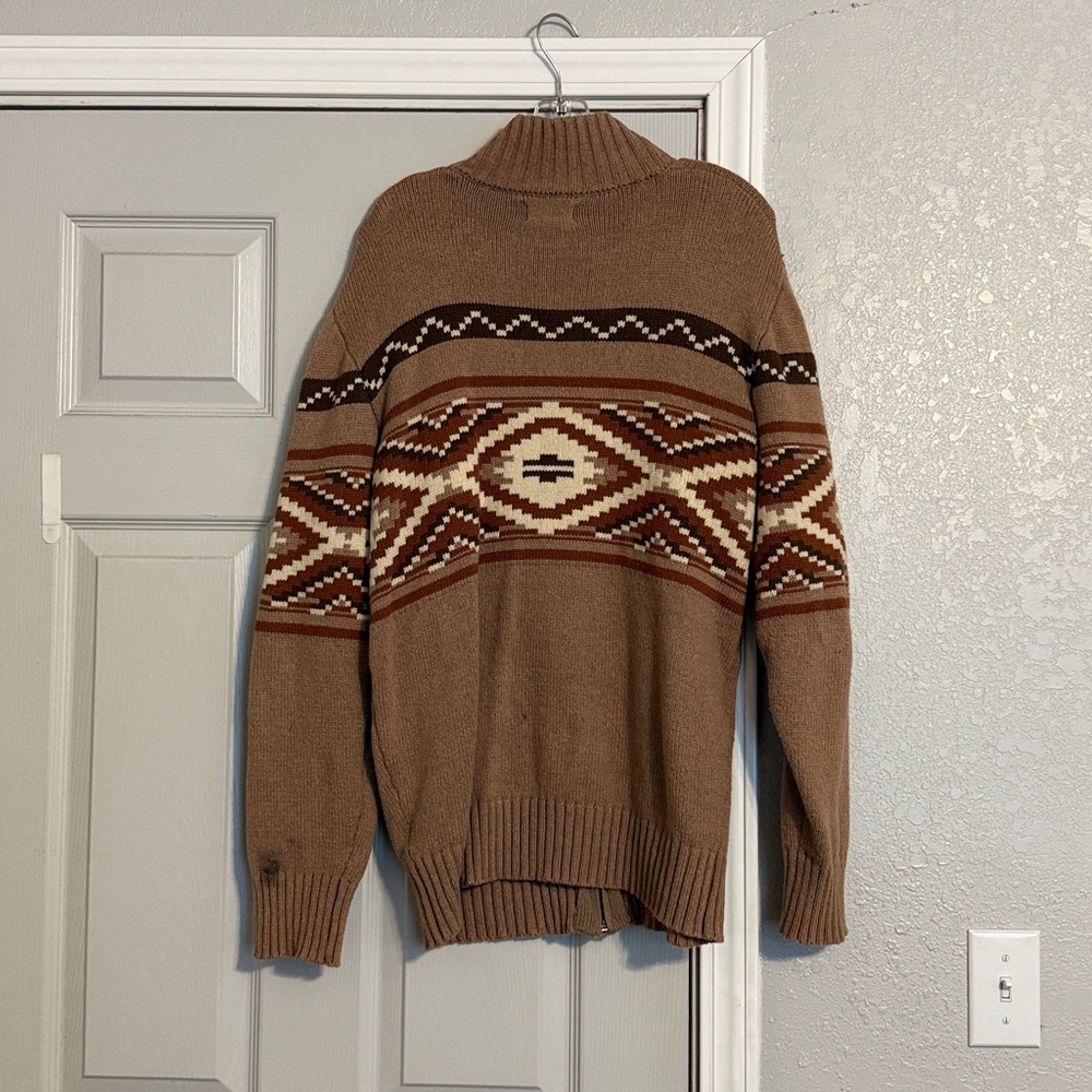 Stetson Aztec Print Cardigan - Picture 5 of 8